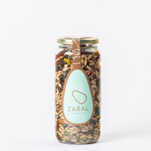 Mezcla frutos secos ensalada natural